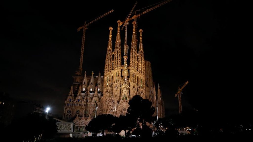 Sagrada Familia Night View