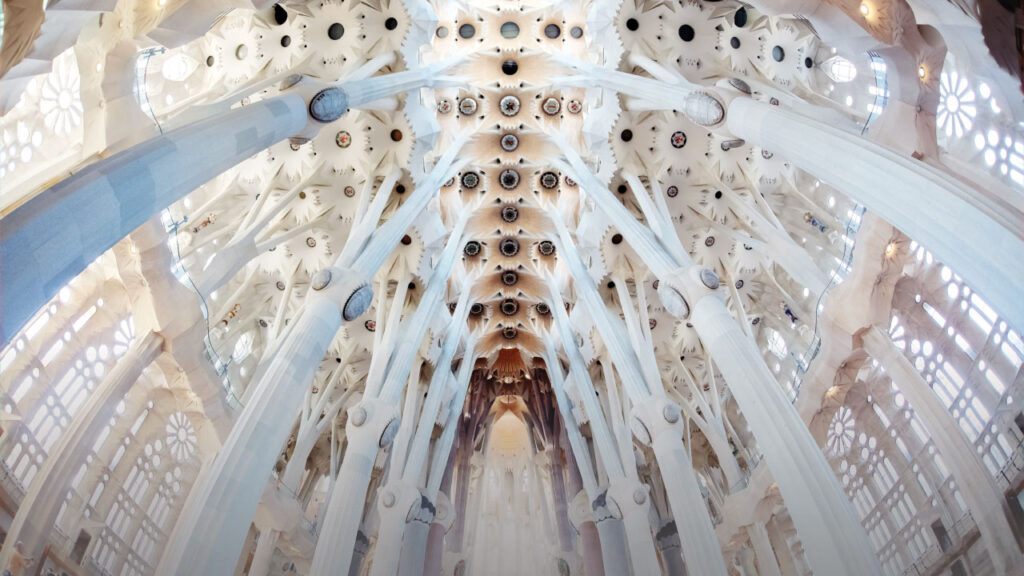 Inside Sagrada Familia